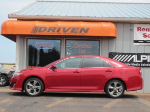 camry window tint