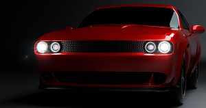 LED Headlights on Dodge Challenger