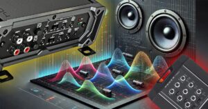 Various car audio products